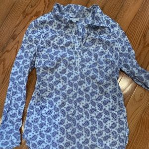 Gap maternity pull-over blouse